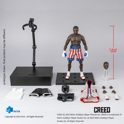 Creed: Adonis Creed: Exquisite Super Series: 1/12 Action Figure - Hiya Toys Action Figure