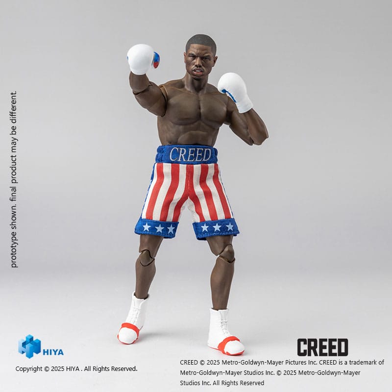 Creed: Adonis Creed: Exquisite Super Series: 1/12 Action Figure - Hiya Toys Action Figure