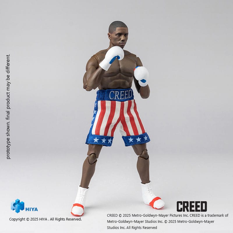 Creed: Adonis Creed: Exquisite Super Series: 1/12 Action Figure - Hiya Toys Action Figure