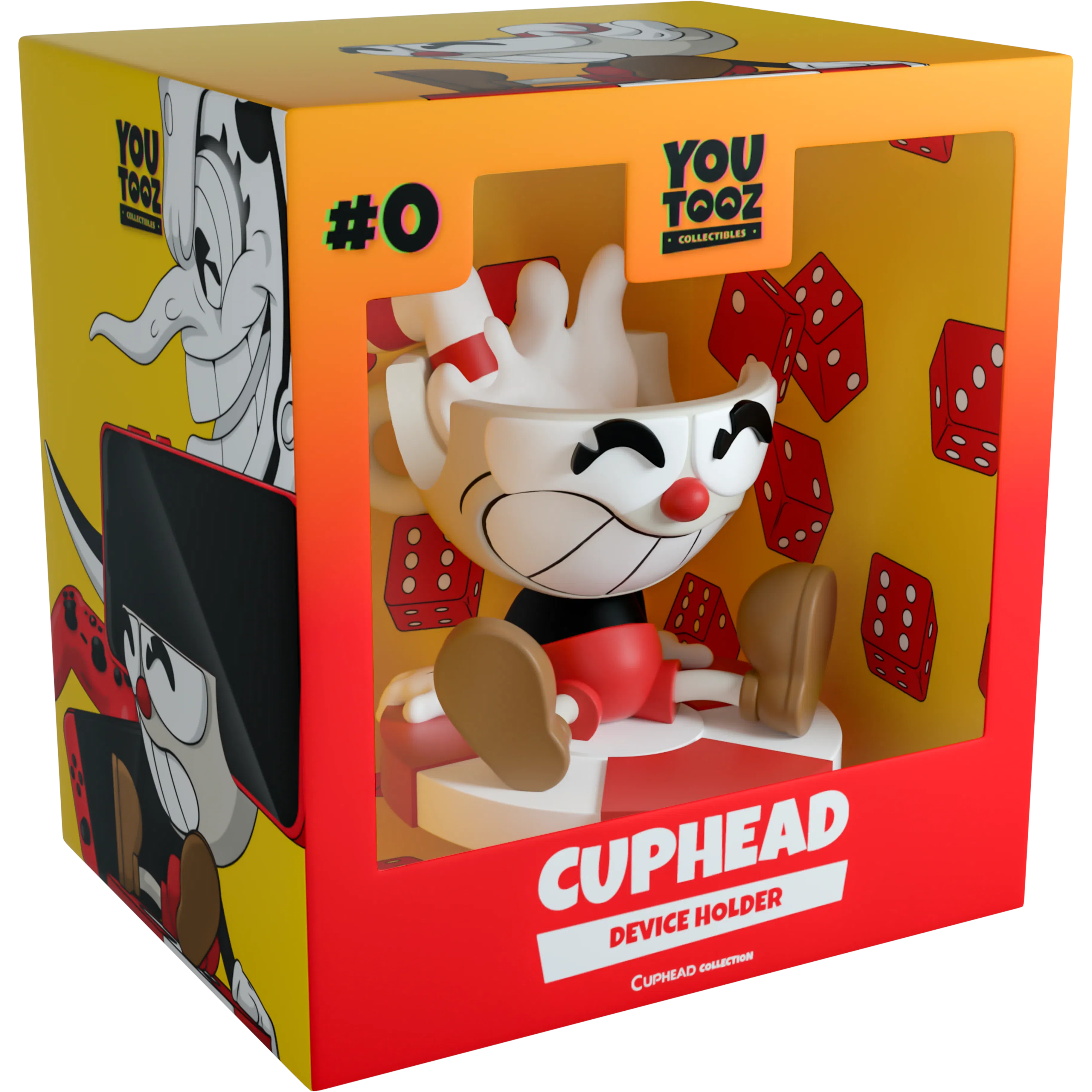 Cupheads: Cuphead: Device Holder: Vinyl Figure: YouTooz YouTooz