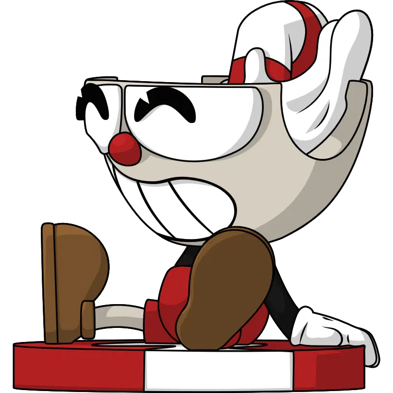 Cupheads: Cuphead: Device Holder: Vinyl Figure: YouTooz YouTooz