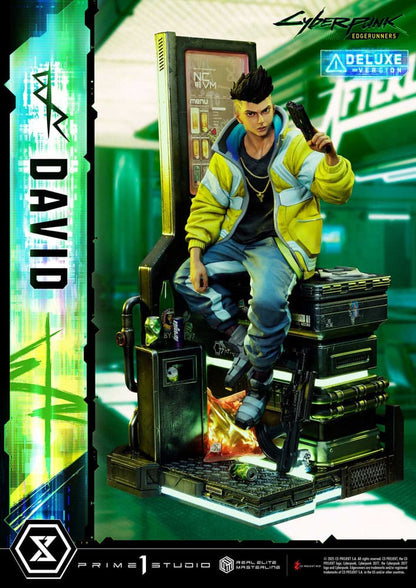 Cyberpunk: Edgerunners Real Elite Masterline Series Statue 1/4 David Bonus Version 5 - Prime 1 Studio Statues