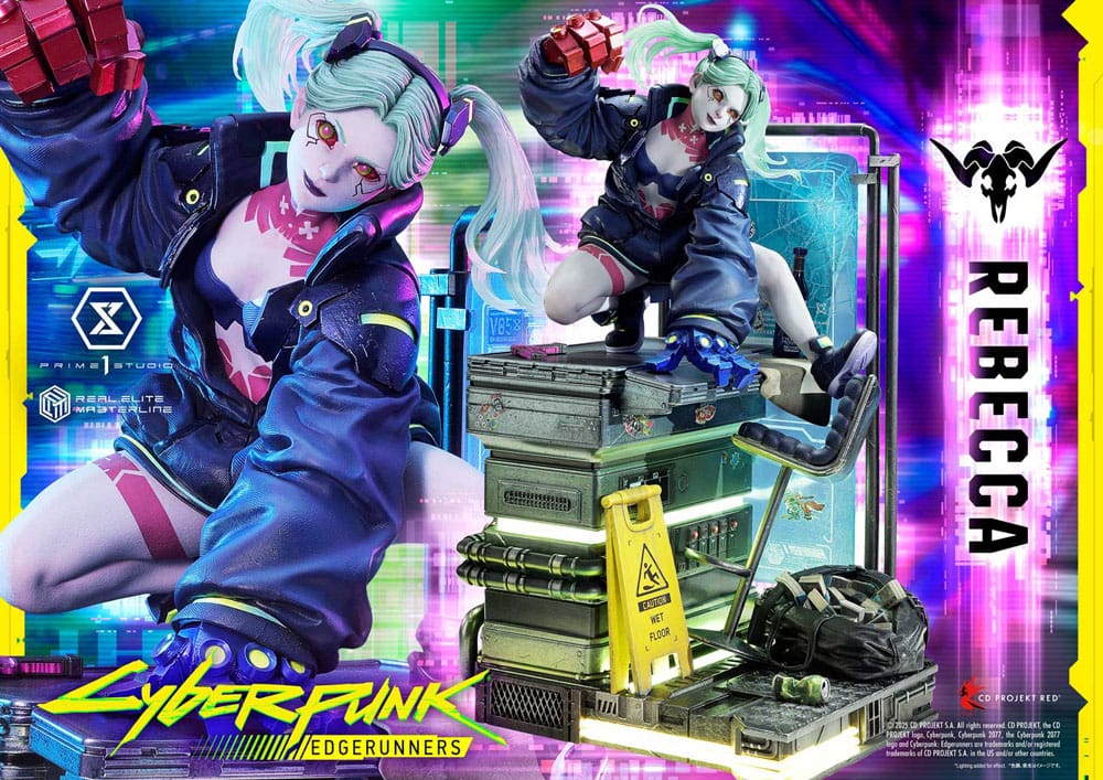 Cyberpunk: Edgerunners Real Elite Masterline Series Statue 1/4 Rebecca 54 cm - Prime 1 Studio Statues