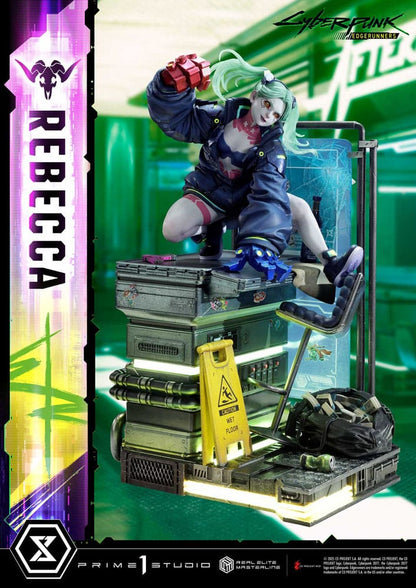 Cyberpunk: Edgerunners Real Elite Masterline Series Statue 1/4 Rebecca 54 cm - Prime 1 Studio Statues