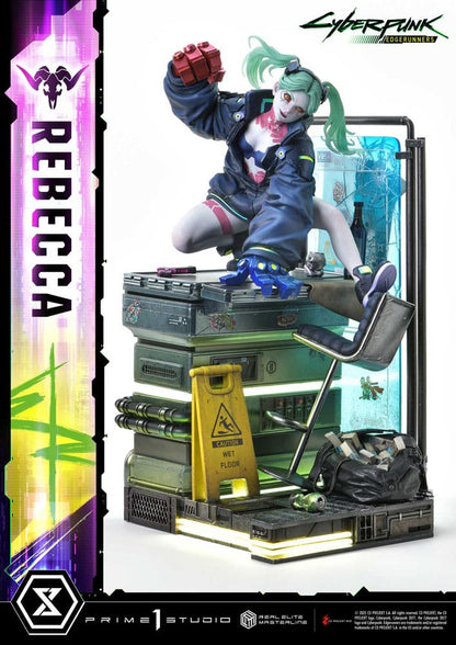 Cyberpunk: Edgerunners Real Elite Masterline Series Statue 1/4 Rebecca 54 cm - Prime 1 Studio Statues