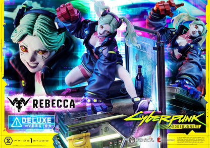 Cyberpunk: Edgerunners Real Elite Masterline Series Statue 1/4 Rebecca Deluxe Bonus Version 54 cm - Prime 1 Studio Statues