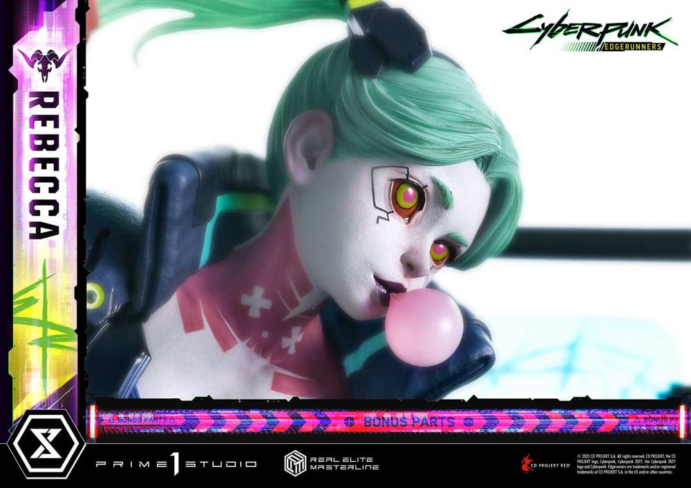 Cyberpunk: Edgerunners Real Elite Masterline Series Statue 1/4 Rebecca Deluxe Bonus Version 54 cm - Prime 1 Studio Statues