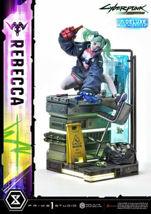 Cyberpunk: Edgerunners Real Elite Masterline Series Statue 1/4 Rebecca Deluxe Bonus Version 54 cm - Prime 1 Studio Statues