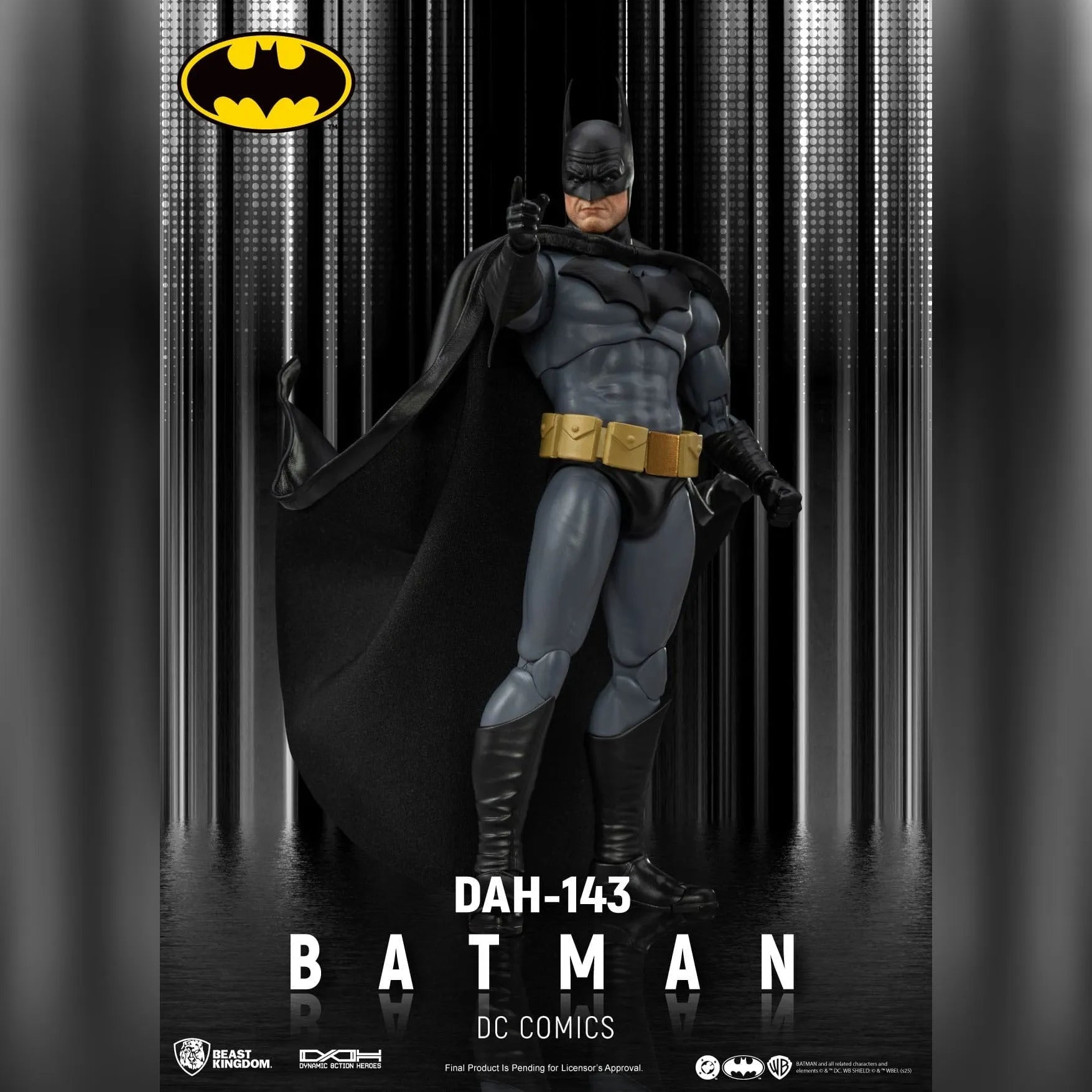 DC Comics: Batman: Dynamic 8ction Heroes: DAH-143: Action Figure: 21CM - Beast Kingdom Toys Action Figure