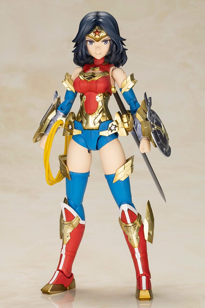 DC Comics Cross Frame Girl Plastic Model Kit Wonder Woman Humikane Shimada Ver. 16 cm - Kotobukiya Model Kit