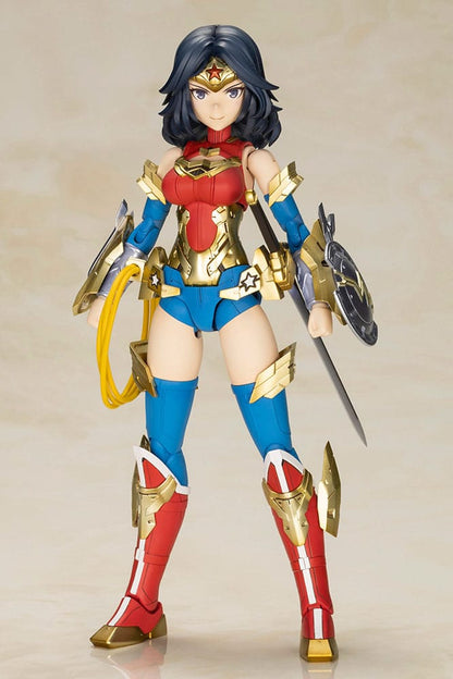 DC Comics Cross Frame Girl Plastic Model Kit Wonder Woman Humikane Shimada Ver. 16 cm - Kotobukiya Model Kit