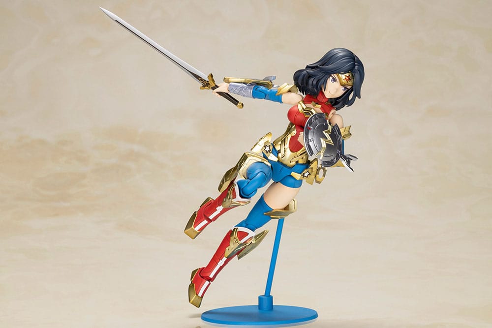 DC Comics Cross Frame Girl Plastic Model Kit Wonder Woman Humikane Shimada Ver. 16 cm - Kotobukiya Model Kit