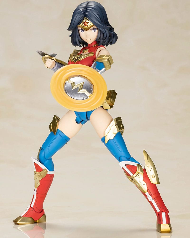 DC Comics Cross Frame Girl Plastic Model Kit Wonder Woman Humikane Shimada Ver. 16 cm - Kotobukiya Model Kit