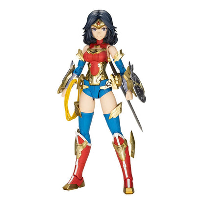 DC Comics Cross Frame Girl Plastic Model Kit Wonder Woman Humikane Shimada Ver. 16 cm - Kotobukiya Model Kit