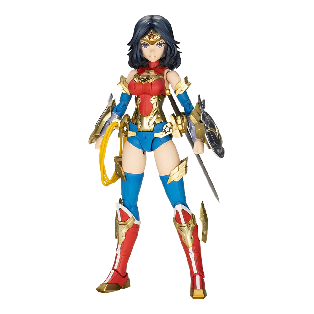 DC Comics Cross Frame Girl Plastic Model Kit Wonder Woman Humikane Shimada Ver. 16 cm - Kotobukiya Model Kits