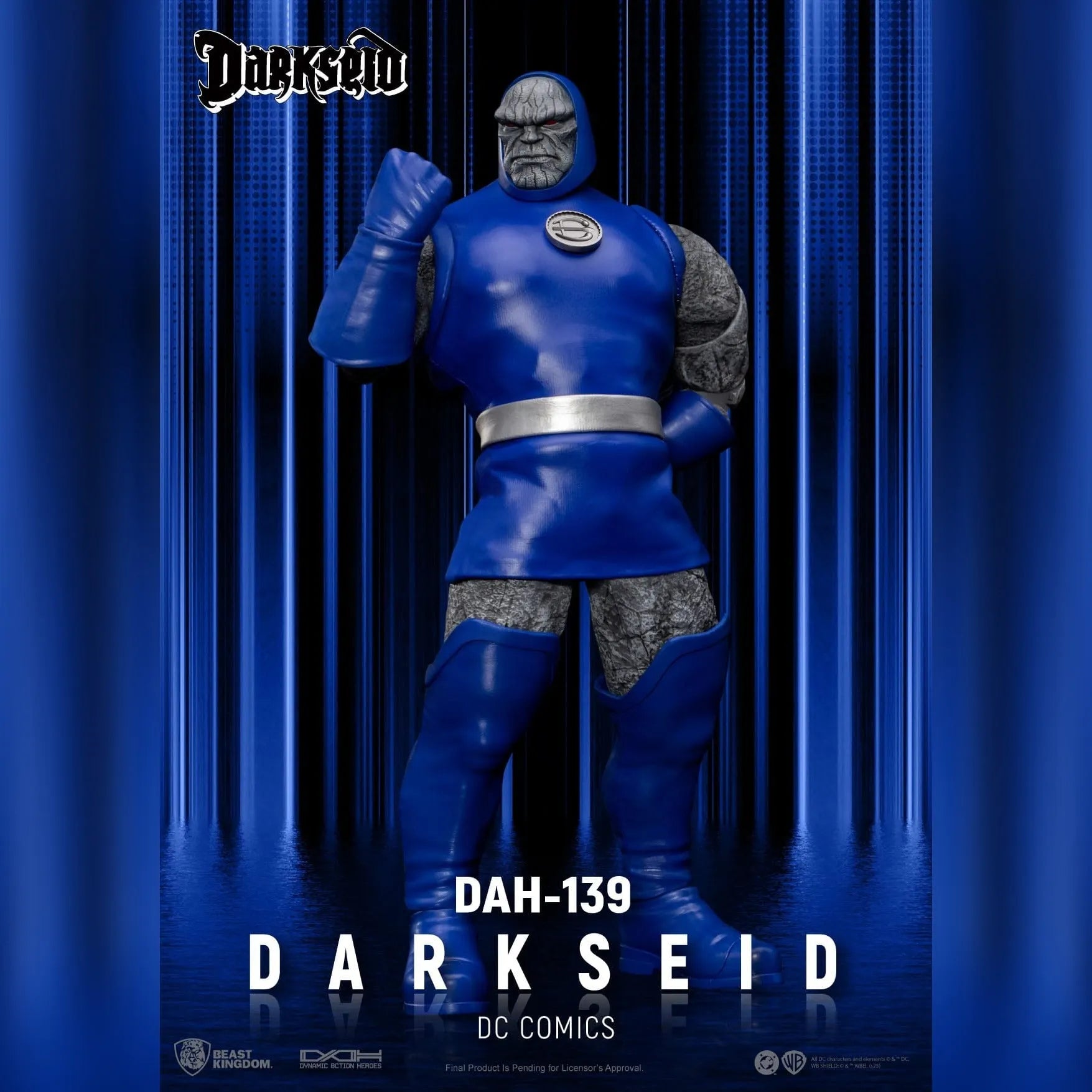DC Comics: Darkseid: Dynamic 8ction Heroes: DAH-139: Action Figure: 22.5CM - Beast Kingdom Toys Action Figure