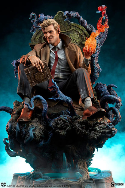 DC Comics: John Constantine (Just Another Exorcism Hangover): Premium Format Statue - Sideshow Collectibles Statue