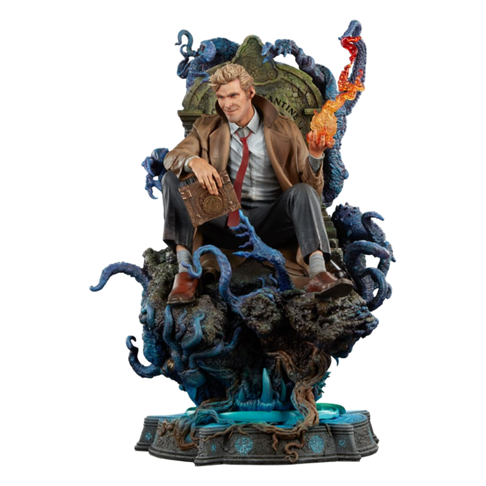 DC Comics: John Constantine (Just Another Exorcism Hangover): Premium Format Statue - Sideshow Collectibles Statue