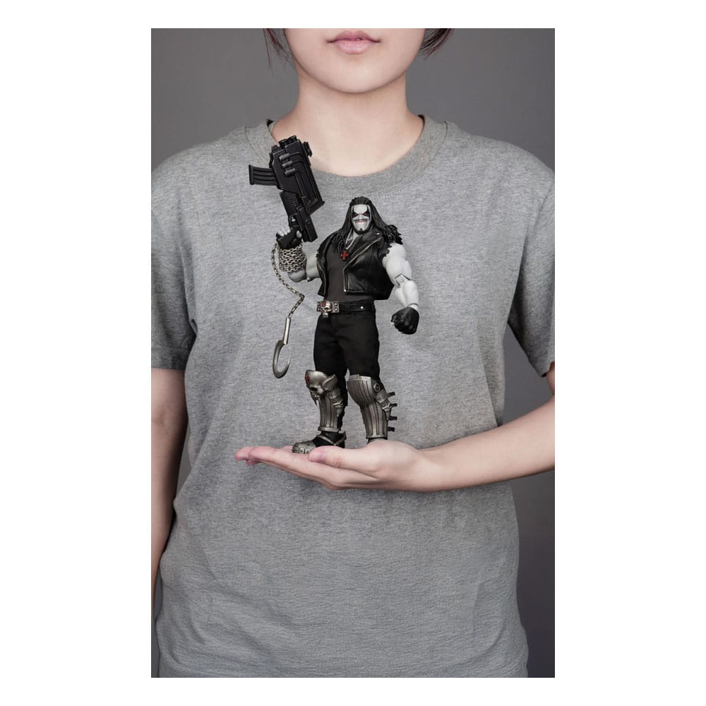 DC Comics: Lobo (Deluxe Version): Dynamic 8ction Heroes: Action Figure - Beast Kingdom Toys Action Figure