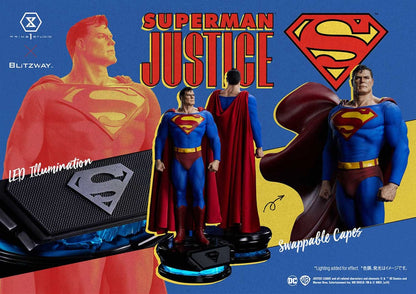 DC Comics Premium Masterline Series Statue 1/4 Superman Justice Comics 5 - Prime 1 Studio Statues