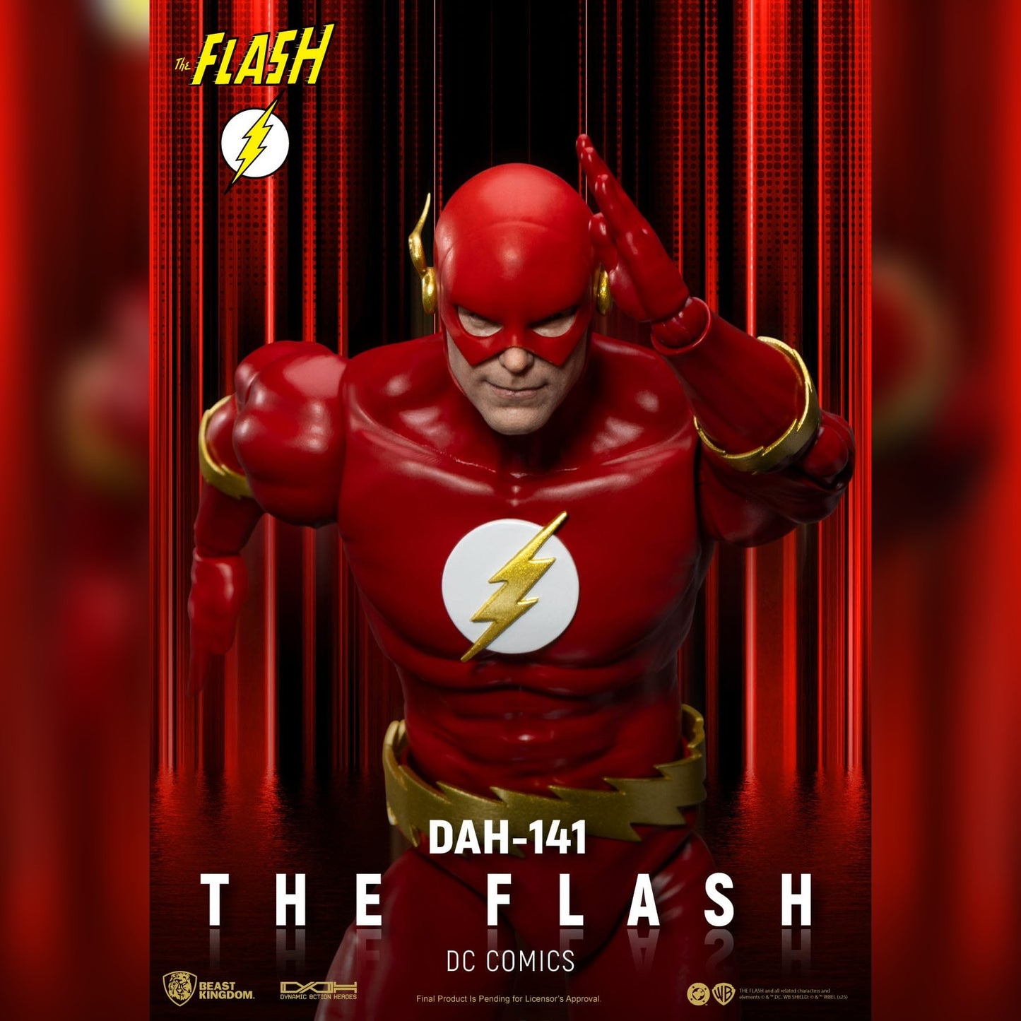 DC Comics: The Flash: Dynamic 8ction Heroes: DAH-141: Action Figure: 20.5CM - Beast Kingdom Toys Action Figure