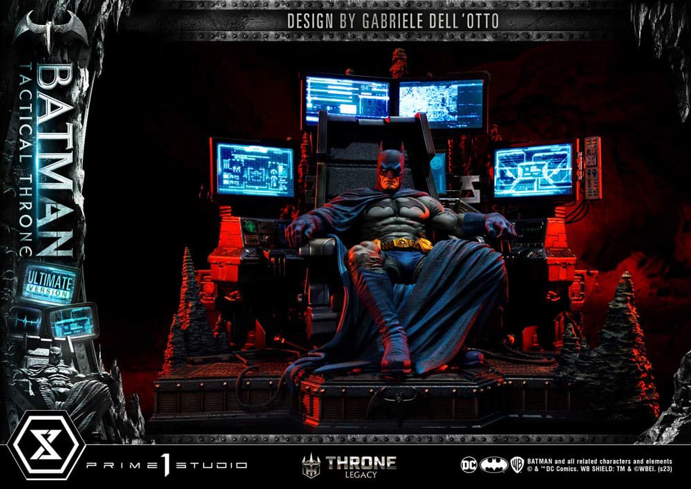 DC Comics Throne Legacy Collection Statue 1/3 Batman Tactical Throne Ultimate Version 5 - Prime 1 Studio Statues