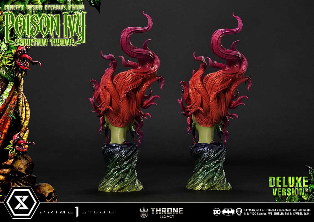 DC Comics Throne Legacy Collection Statue 1/4 Batman Poison Ivy Seduction Throne Deluxe Version 55 cm - Prime 1 Studio Statues