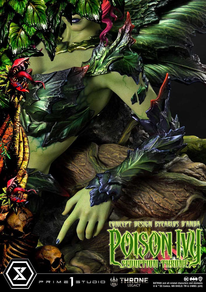 DC Comics Throne Legacy Collection Statue 1/4 Batman Poison Ivy Seduction Throne Deluxe Version 55 cm - Prime 1 Studio Statues