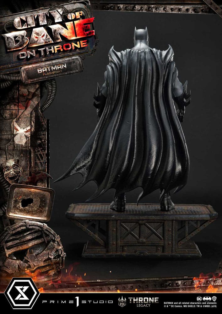 DC Comics Throne Legacy Collection Statue Statue 1/4 Flashpoint Batman 60 cm - Prime 1 Studio Statues