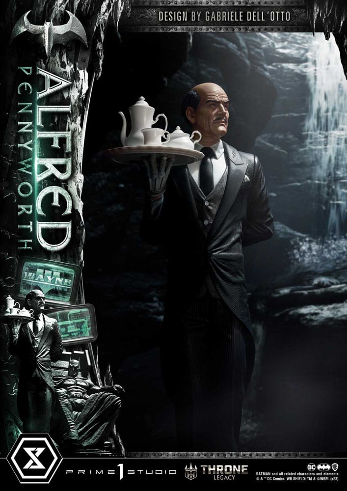 DC Comics Throne Legacy Series Statue Alfred Pennyworth (Batman Comics) Bonus Version 5 - Prime 1 Studio Statues