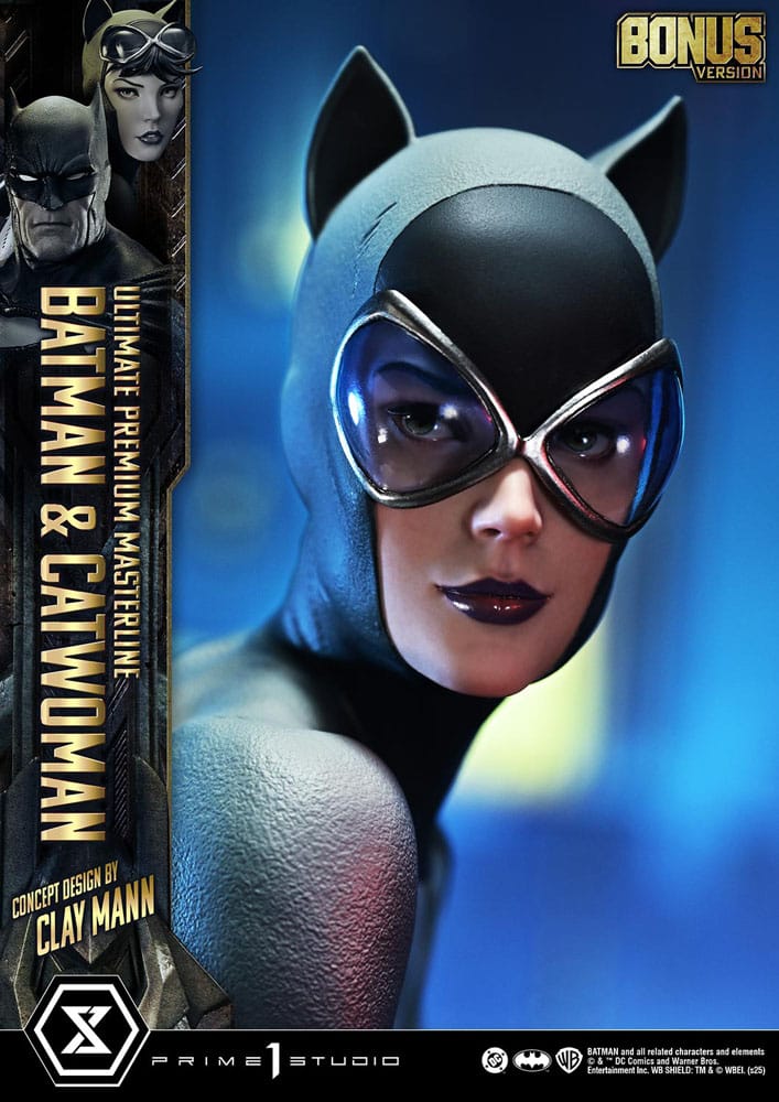DC Comics Ultimate Premium Masterline Series Statue 1/4 Batman & Catwoman (Concept Design by Clay Mann) Bonus Version 56 cm - Prime 1 Studio Statue