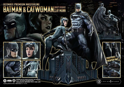 DC Comics Ultimate Premium Masterline Series Statue 1/4 Batman & Catwoman (Concept Design by Clay Mann) Bonus Version 56 cm - Prime 1 Studio Statue