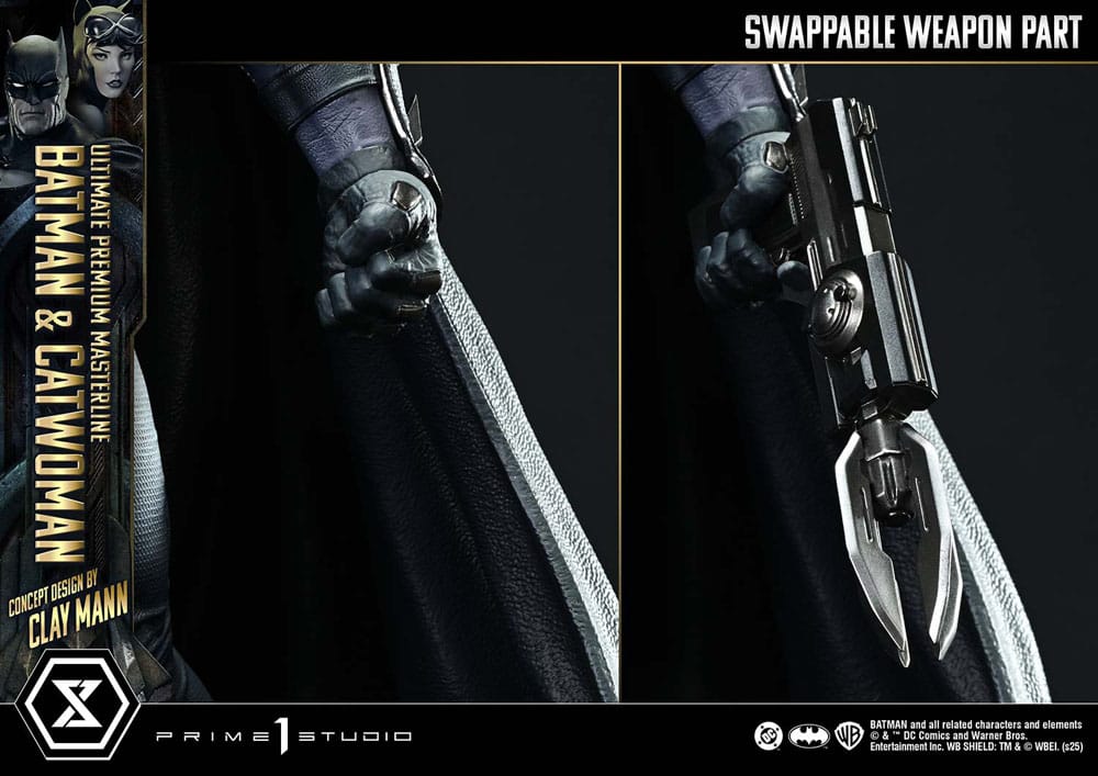 DC Comics Ultimate Premium Masterline Series Statue 1/4 Batman & Catwoman (Concept Design by Clay Mann) Bonus Version 56 cm - Prime 1 Studio Statue