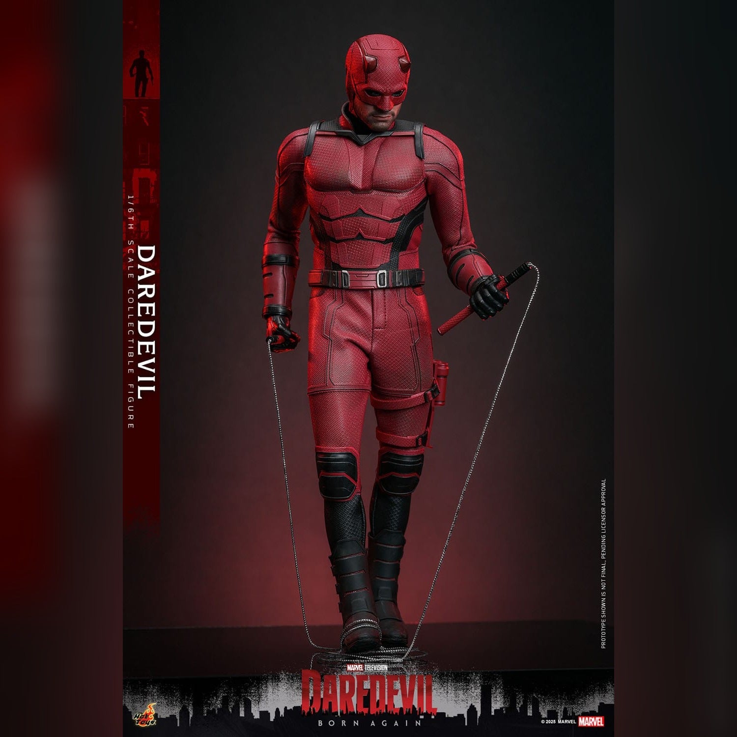 Daredevil: Born Again: Daredevil: 1/6th - Hot Toys Action Figures