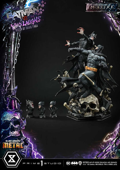 Dark Nights: Metal Ultimate Premium Masterline Series Statue 1/4 Batman VS Batman Who Laughs Deluxe Bonus Version 6 - Prime 1 Studio Statues