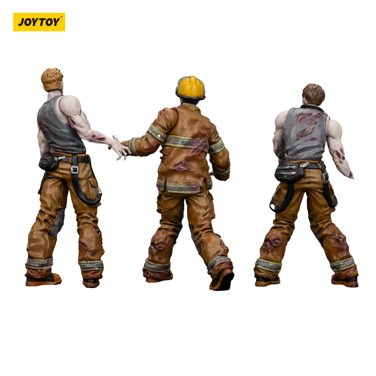 Dark Source: Zombie Firefighters: Action Figure 3 Pack: Joy Toy - Joy Toy Action Figure