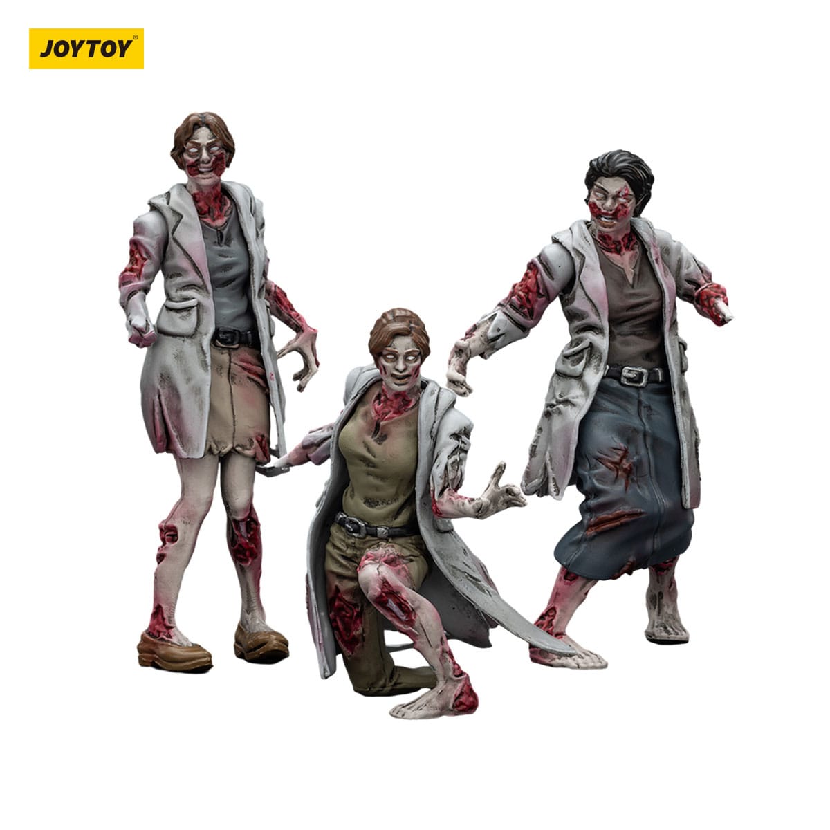 Dark Source: Zombie Medics: Action Figure 3 Pack: Joy Toy - Joy Toy Action Figure