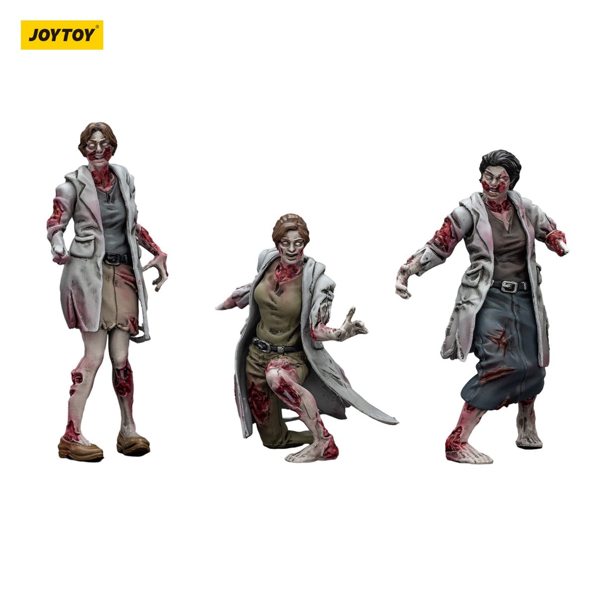 Dark Source: Zombie Medics: Action Figure 3 Pack: Joy Toy - Joy Toy Action Figure