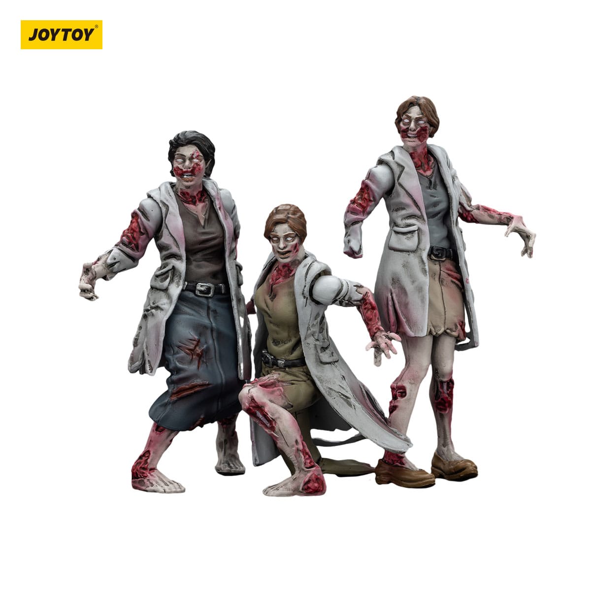 Dark Source: Zombie Medics: Action Figure 3 Pack: Joy Toy - Joy Toy Action Figure