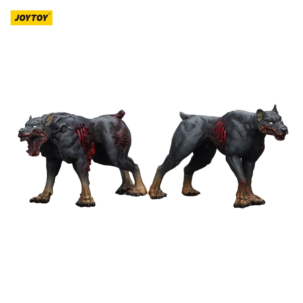 Dark Source: Zombie Police Dogs: Action Figure 2 Pack: Joy Toy - Joy Toy Action Figure