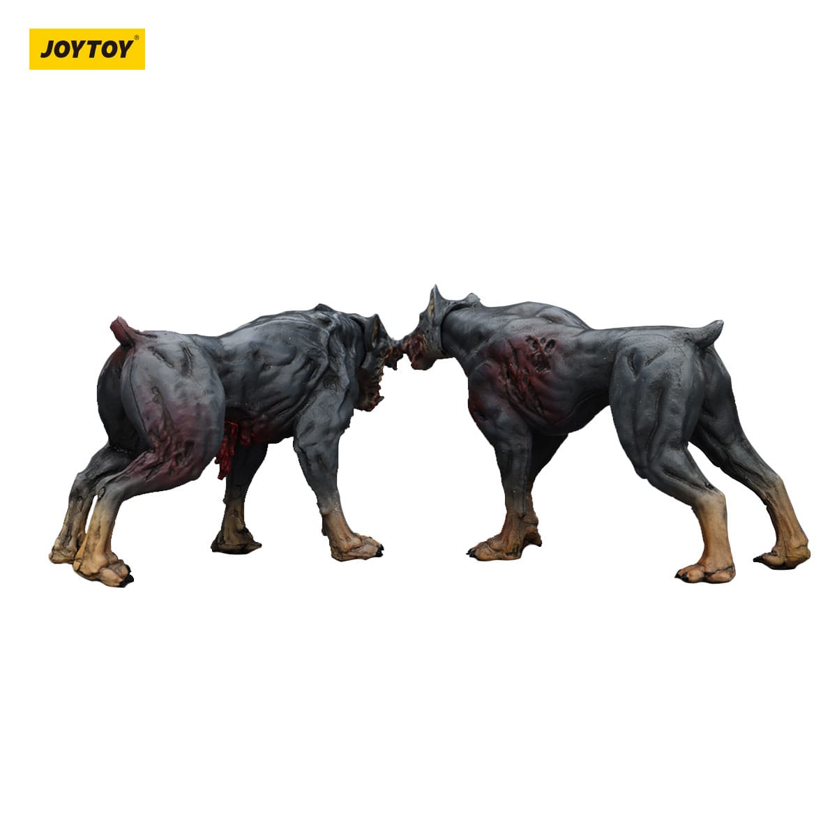 Dark Source: Zombie Police Dogs: Action Figure 2 Pack: Joy Toy - Joy Toy Action Figure