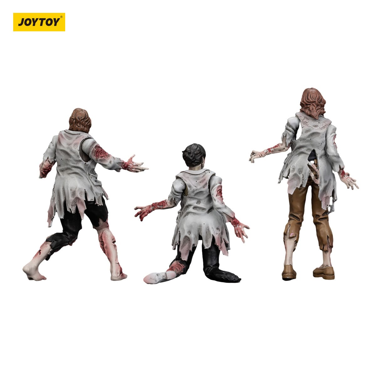 Dark Source: Zombie Scientists (Female): Action Figure 3 Pack: Joy Toy - Joy Toy Action Figure