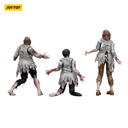 Dark Source: Zombie Scientists (Female): Action Figure 3 Pack: Joy Toy - Joy Toy Action Figure