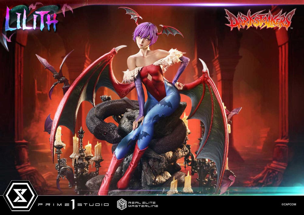 Darkstalkers Real Elite Masterline Series Statue 1/4 Lilith Bonus Version 52 cm - Prime 1 Studio Statues