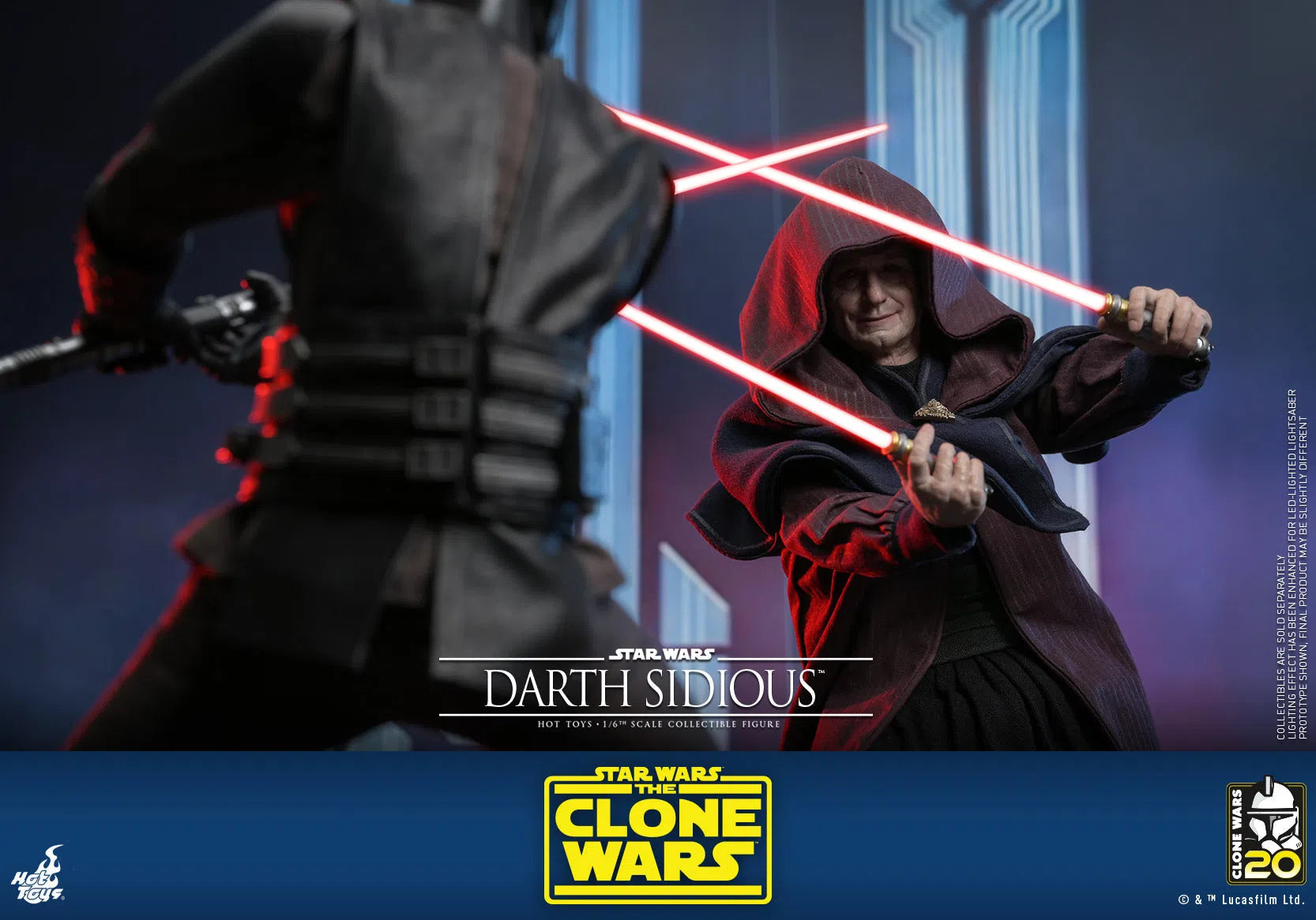 Darth Sidious: The Clone Wars: Star Wars Hot Toys