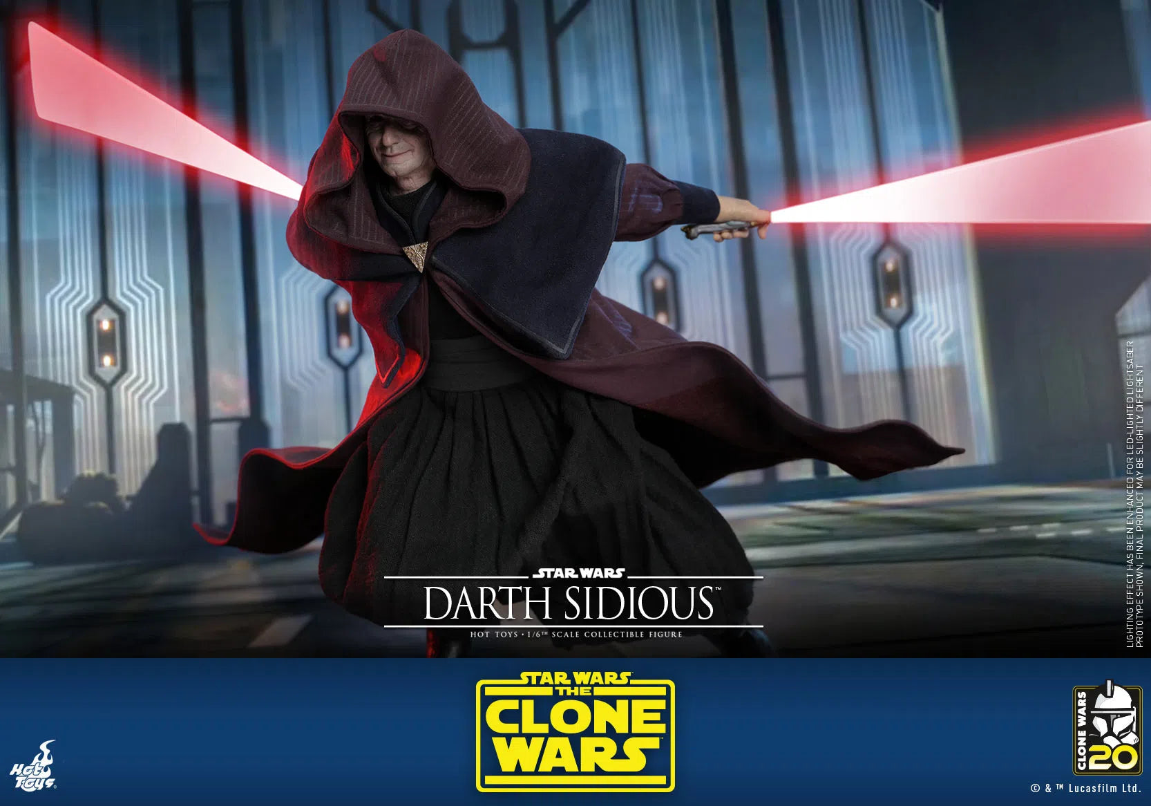 Darth Sidious: The Clone Wars: Star Wars Hot Toys