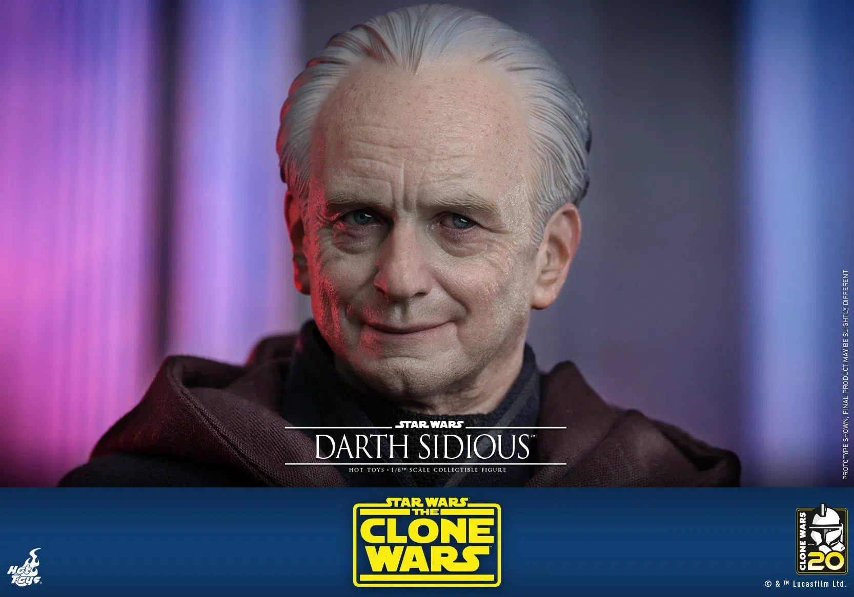 Darth Sidious: The Clone Wars: Star Wars Hot Toys