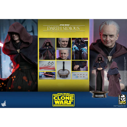 Darth Sidious: The Clone Wars: Star Wars - Hot Toys Action Figure