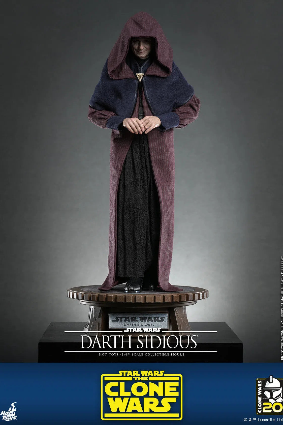 Darth Sidious: The Clone Wars: Star Wars Hot Toys