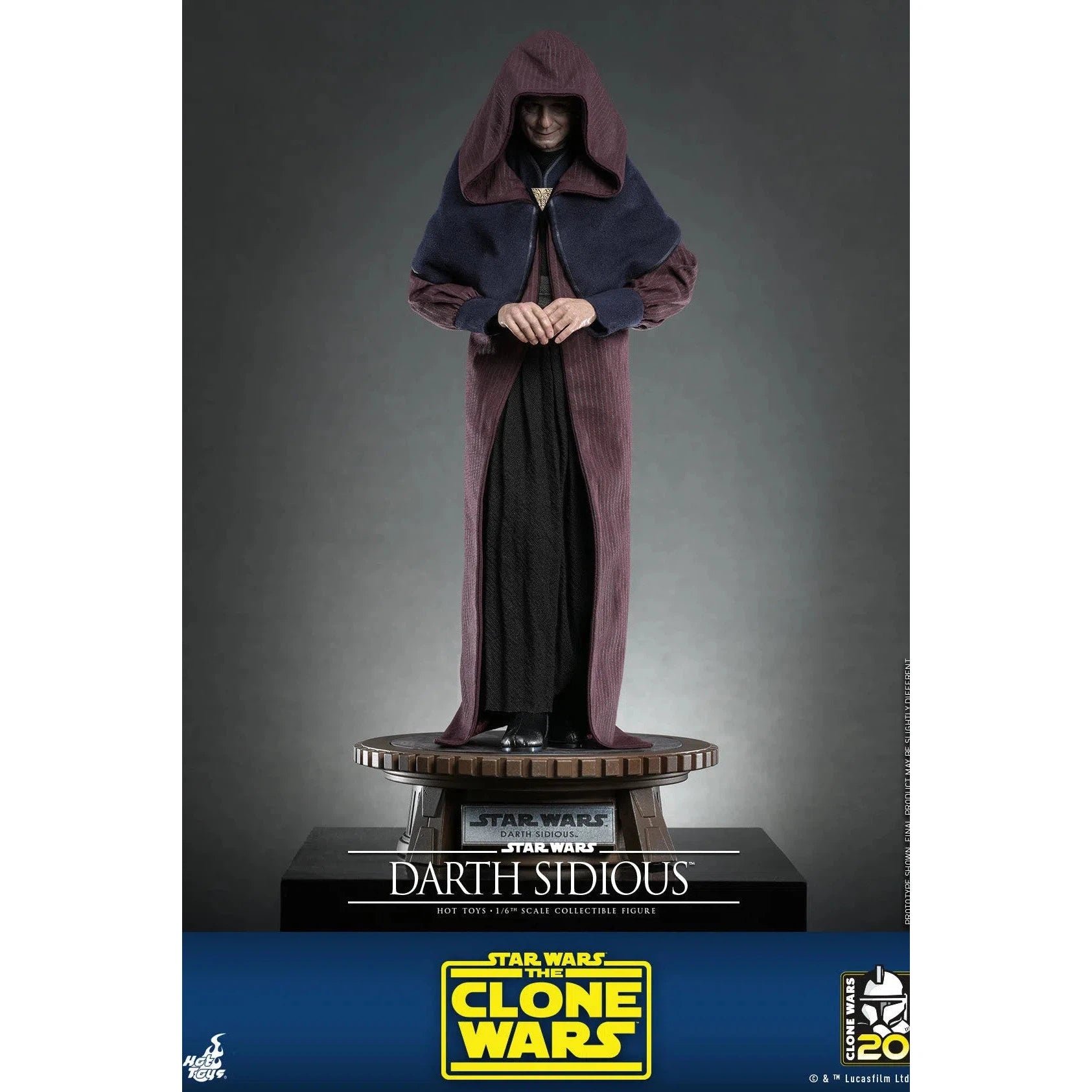 Darth Sidious: The Clone Wars: Star Wars Hot Toys